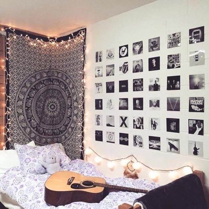 teenager bedroom interior