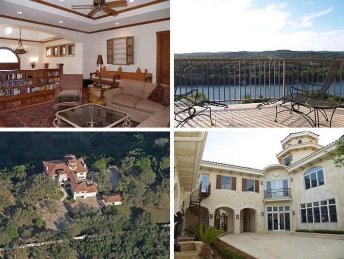 McConaughey Spanish-Mediterranean style mansion on the lake Texas 