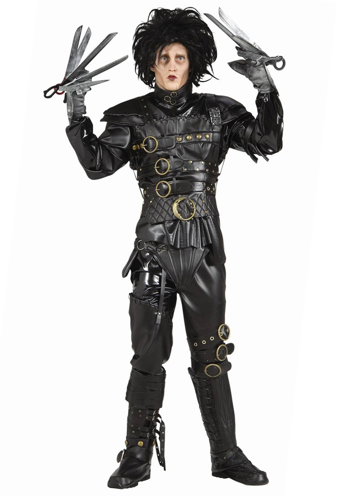 Edward Scissorhands Johnny Depp movie character Halloween costume