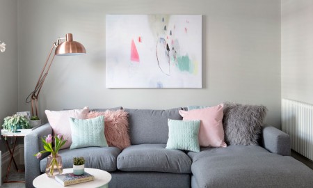 Grey walls for living room ideas
