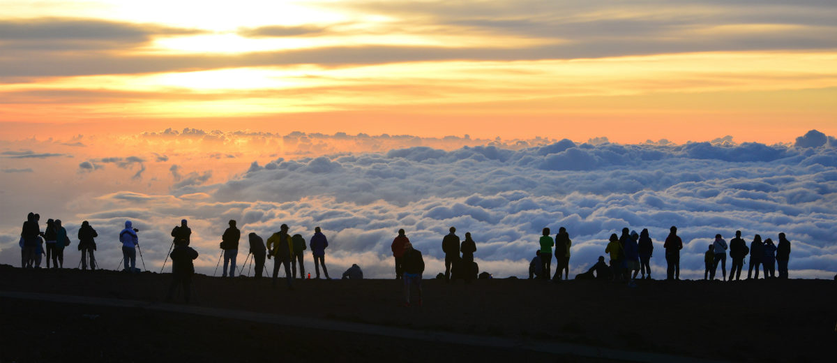 Haleakala Crater sunrise photo ideas