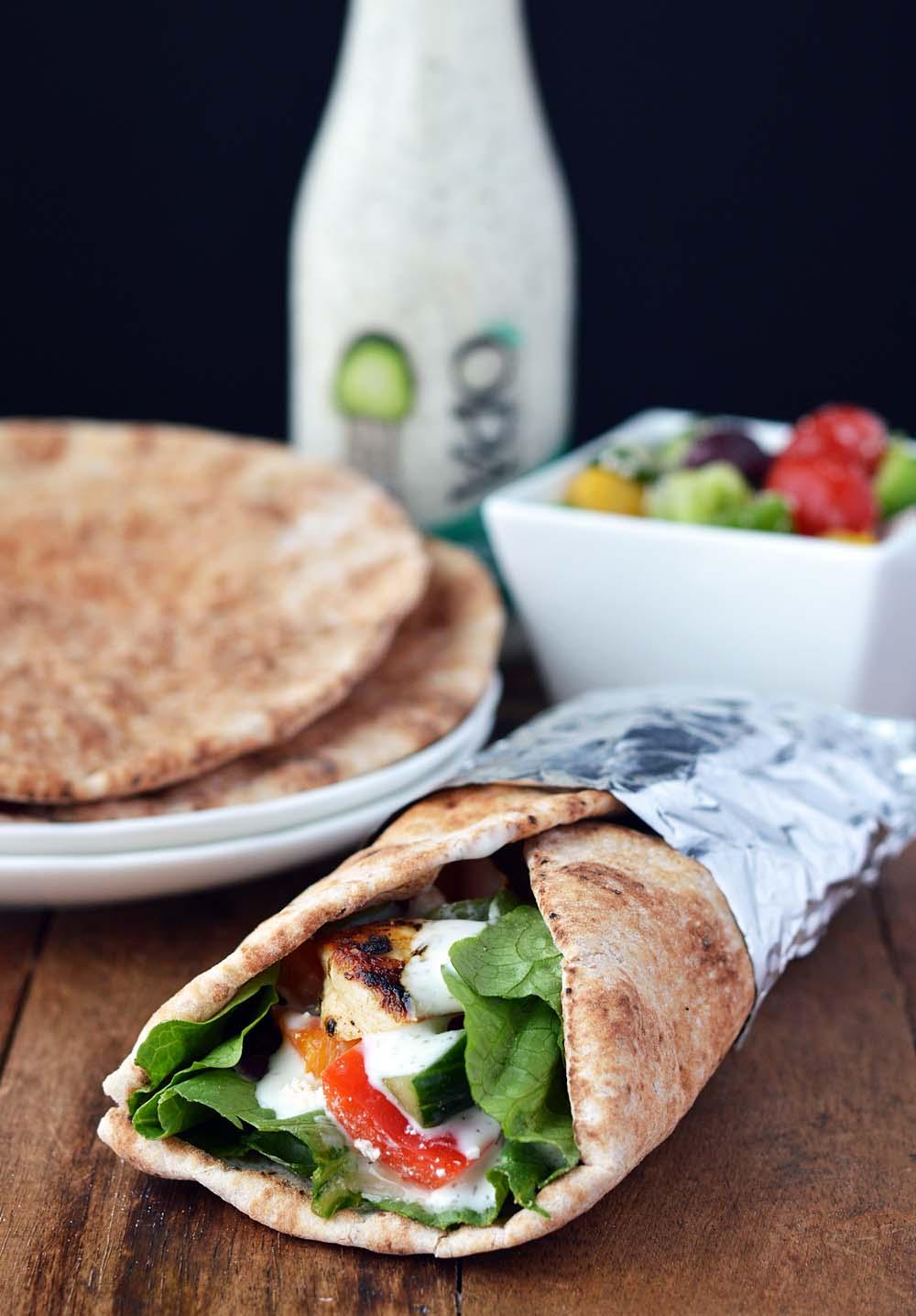 Turkey in a pita camping food ideas