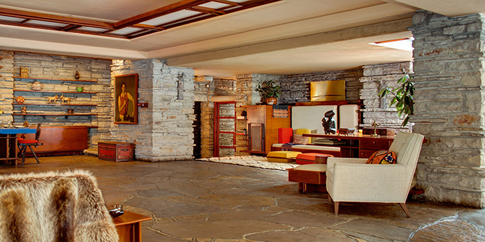 Fallingwater USA modern interior design ideas 