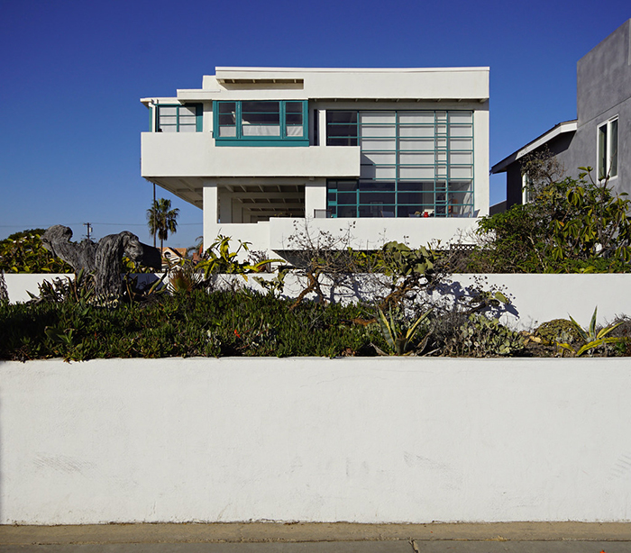 Lovell Beach House Mid Century Modern Home USA front view