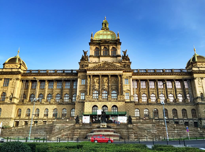 Prague National Museum building Prague architecture 