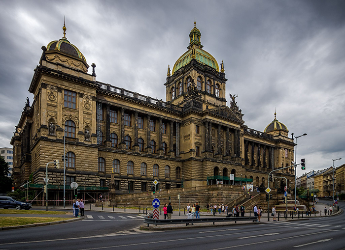 National Museum Prague square tourist sights Prague