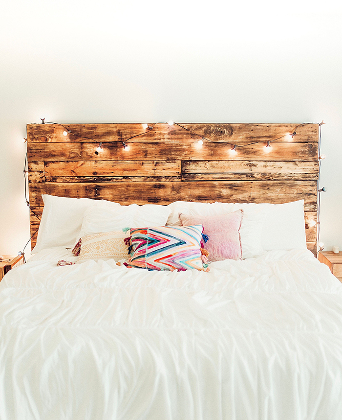 DIY Rustic Headboard bedroom decor design ideas