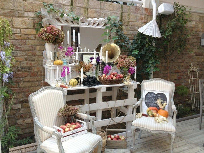 vintage garden decor summer ideas rustic retro old furniture 