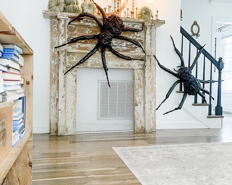 Tips And Tricks For Transforming Your Home For Halloween PRETEND Magazine   Halloween Spider Decor Ideas1 750x600 