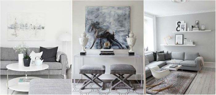 design by intuition grey and white home decor three examples