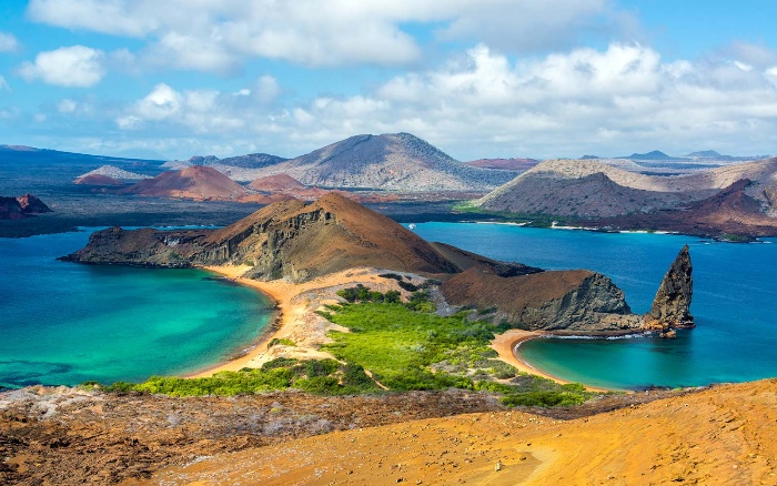 galapagos islands nature sea and land 