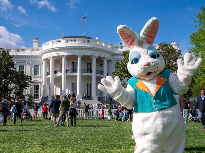 Famous White House Easter Egg roll