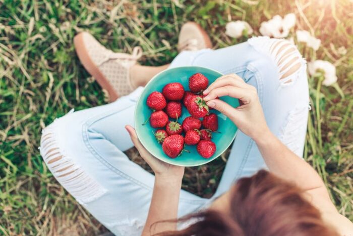 strawberries