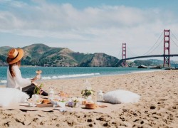 beach picnic